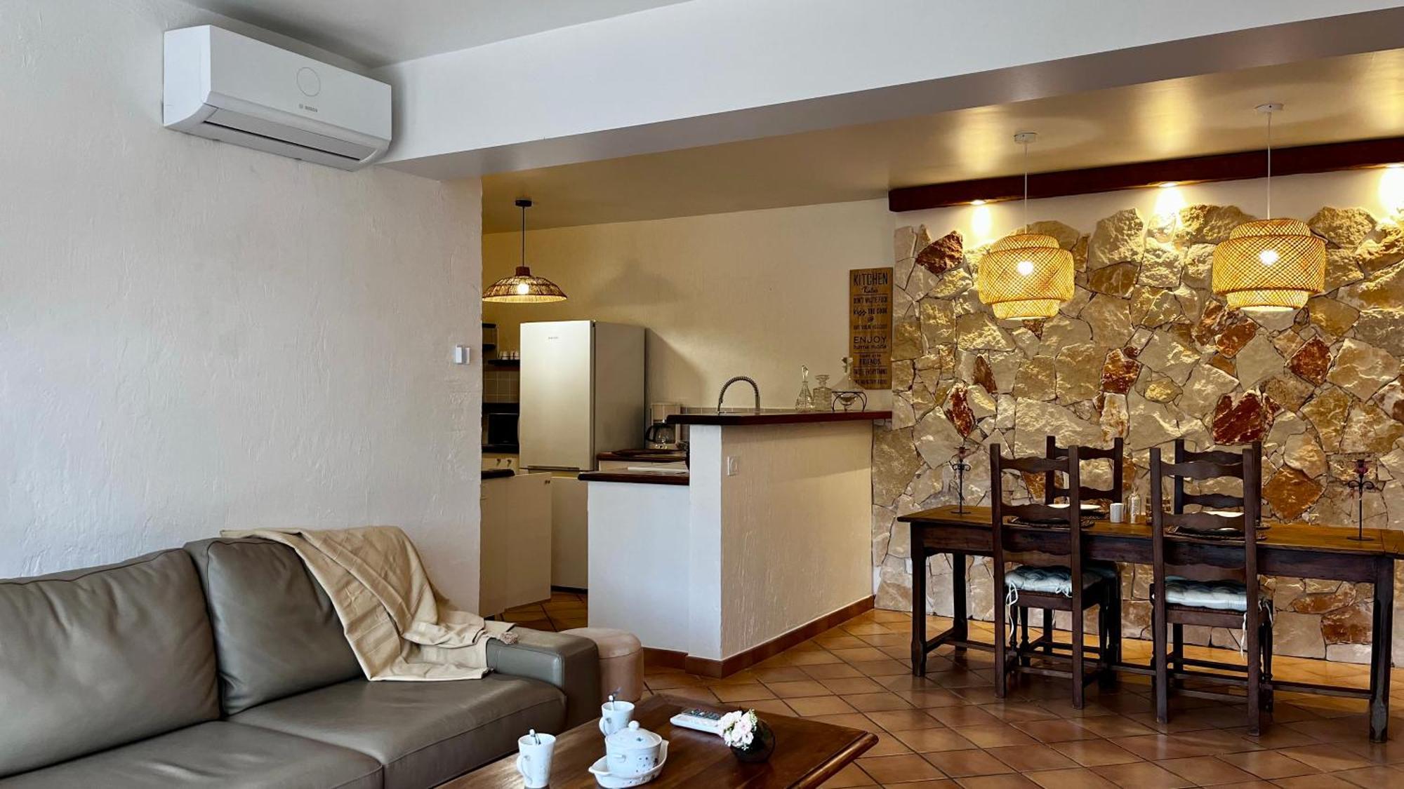 Le Noyer - Sublime 3p Provencale Sur - Parking - Climatisation Apartment